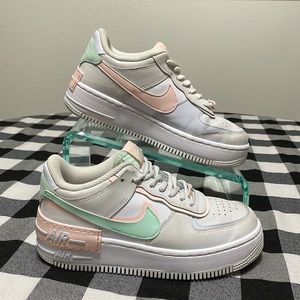 Nike Air Force 1 Shadow 'White Atmosphere Mint' Shoes Sneakers CI0919-117 Size 6